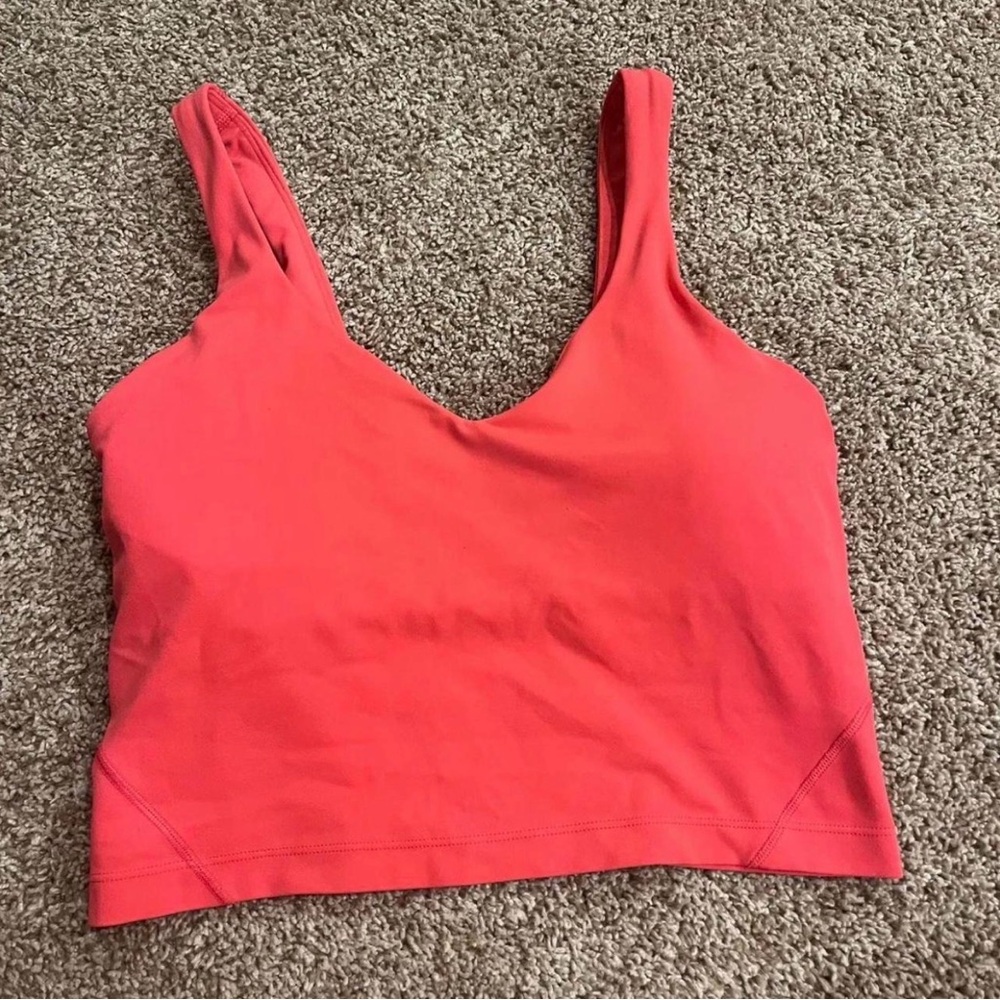 Lululemon Align tank in Lipgloss pink, size 6